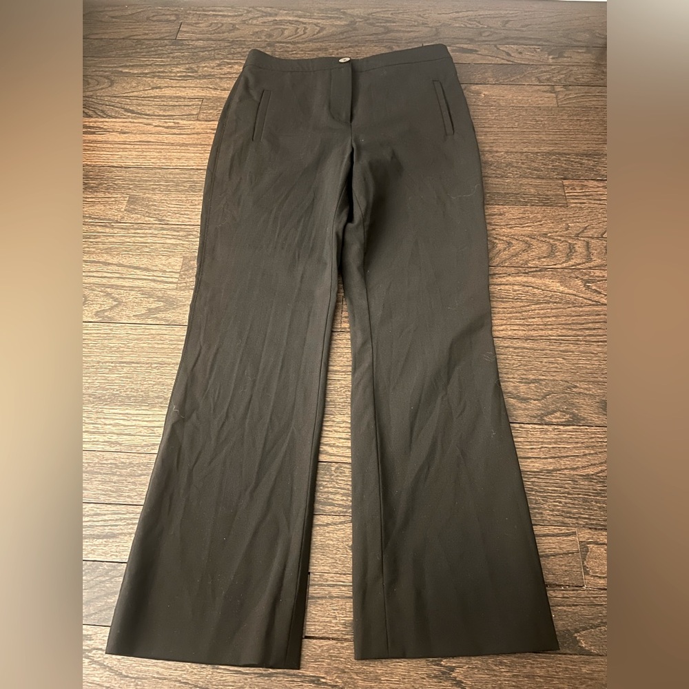 Veronica Beard || Chic Black Wide-Leg Trousers size 6 (run small)
